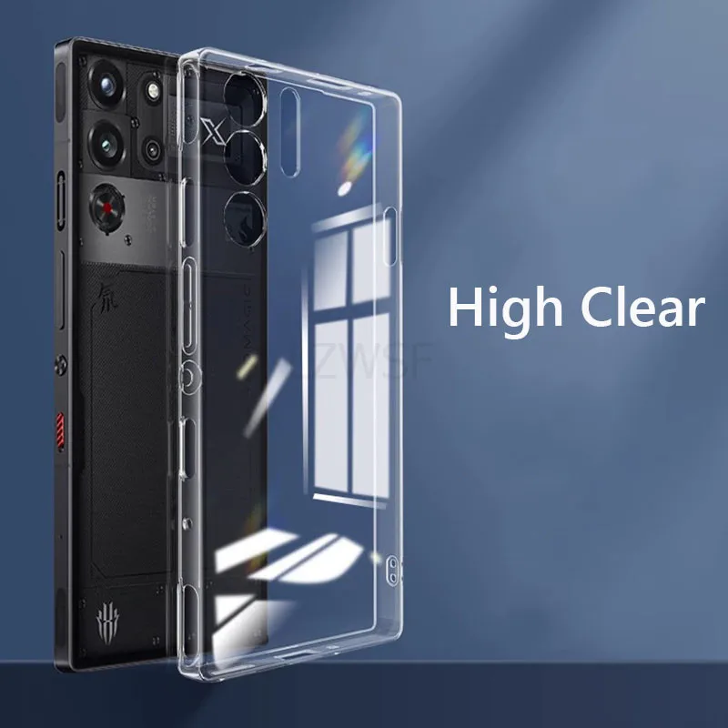 Sleek Slim Soft TPU Clear Transparent Phone Case Cover