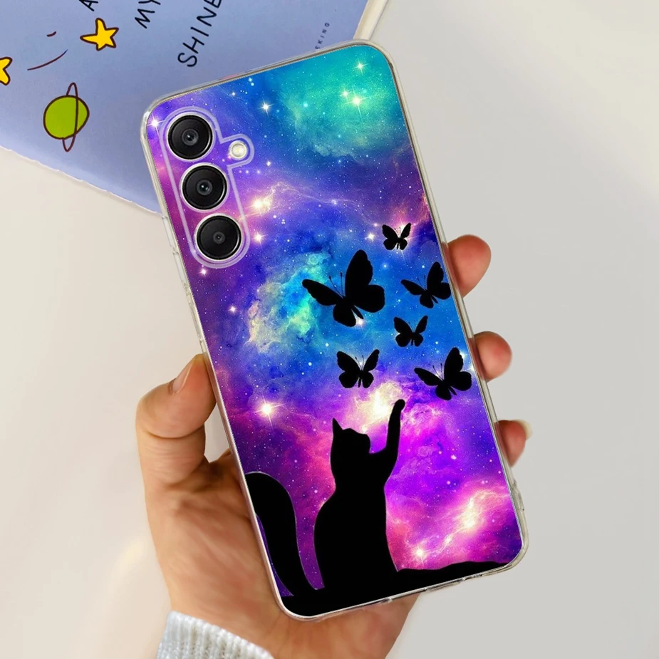 Luxury Painted Clear Silicone Case - Artistic Protective Cover