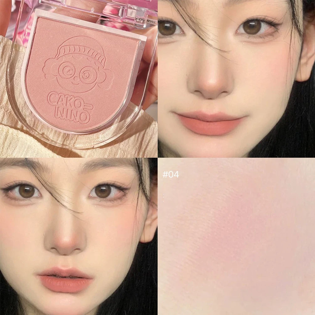 Girl Blush Peach Cream Makeup Blush Palette Cheek Contour Blush