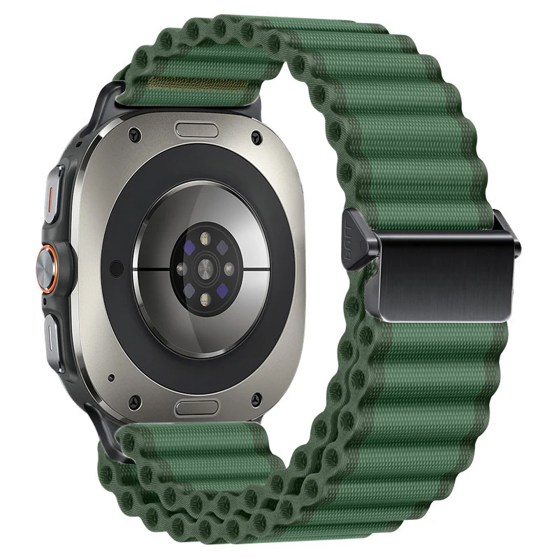 Trail Nylon Loop Watch Strap with Original Connector, 47mm, No Gaps