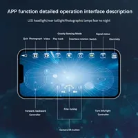 Mini WIFI RC Boat Six-way Submarine Diving Real-time Transmission Underwater Camera Speedboat Photo Video Toys Christmas Gifts 6