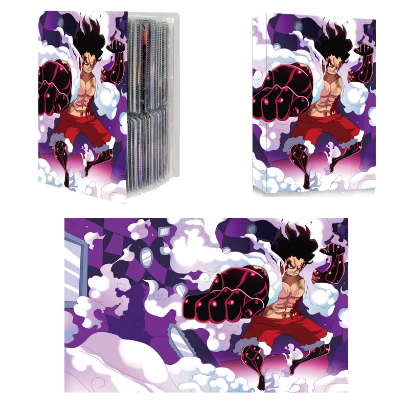 Children's Card Game Collection Binder - 120-Unit Album and Folder Set