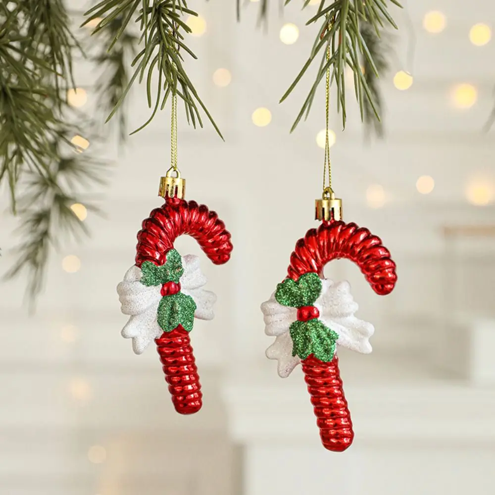 Red&white Christmas Hanging Decoration Santa Clause Camera Owl Xmas Ornament Ball Plastic Shopwindow Xmas Baubles Christmas 2Pcs