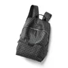 Fashionable New Men's Backpack Trendy Brand Large Capacity Male Bag Lightweight Business Laptop Plaid Backpack 4