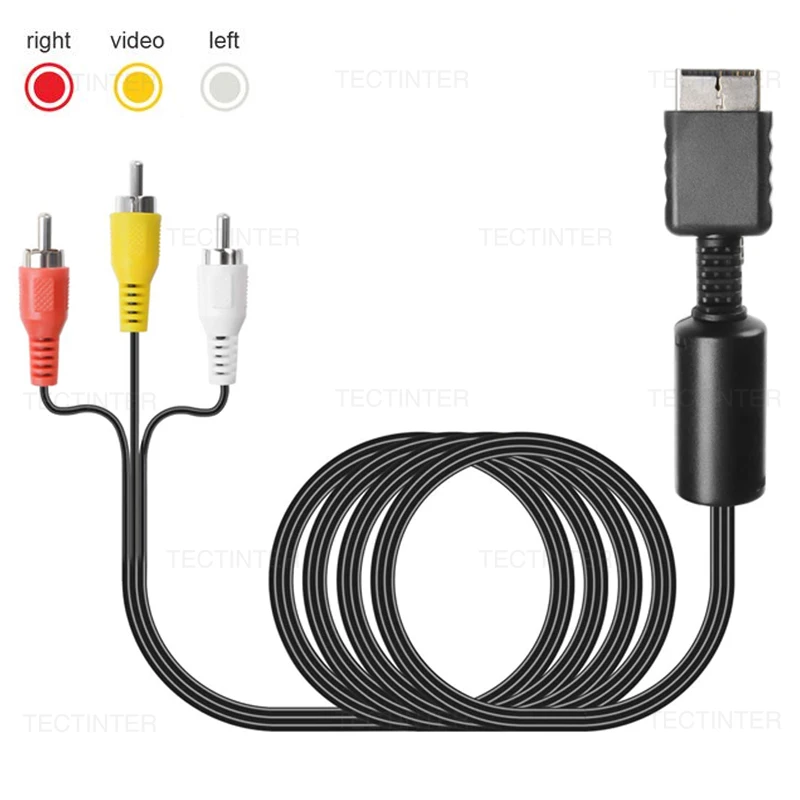PS3 AV Cable Splitter RCA Audio Video