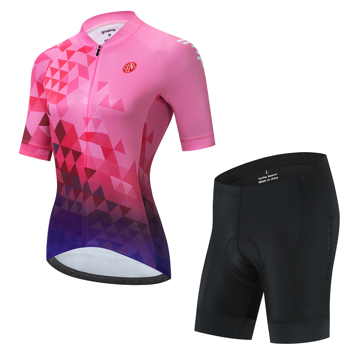 Women's Cycling Jersey Sets Summer Anti-UV Cycling Bicycle Clothing Quick-Dry Mountain Female Bike Clothes Short Jersey Suits