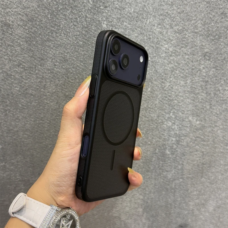 Ultrathin Magnetic Translucent Matte Phone Case with Wireless Charging Capability