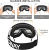 Findway Kids Ski Mask Anti UV Anti Fog Ski Goggles Ski Mask OTG Ski Goggles Compatible with Ski Snowboard Helmet Winter Sports 4