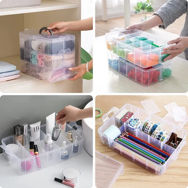 Portable Seed Bead Organizer Storage Container Craft Organizers And Storage Bead  Storage Organizer Box For DIY Jewelry Tackles - AliExpress