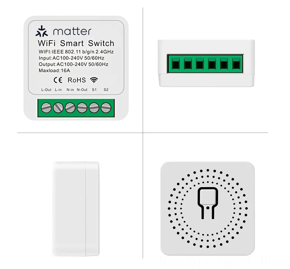 Smart Matter Switch Module 16A eWelink WiFi Switch Intelligent Mini Relay Breake