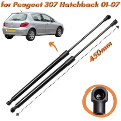 Qty(2) Trunk Struts for Peugeot 307 (3A/C) Hatchback 2000-2011 7925.15 9640890980 Rear Tailgate Boot Lift Supports Gas Springs