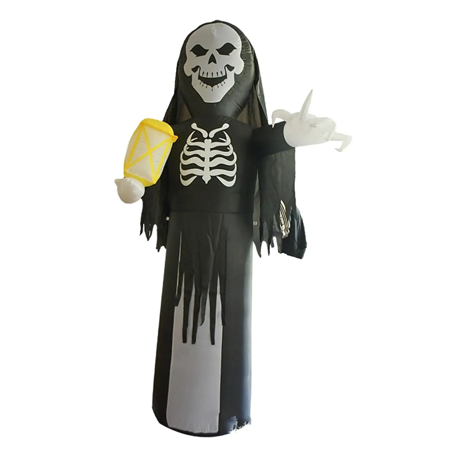 

Inflatable Skull Scary Model Halloween Decoration for Party Decor Backyard