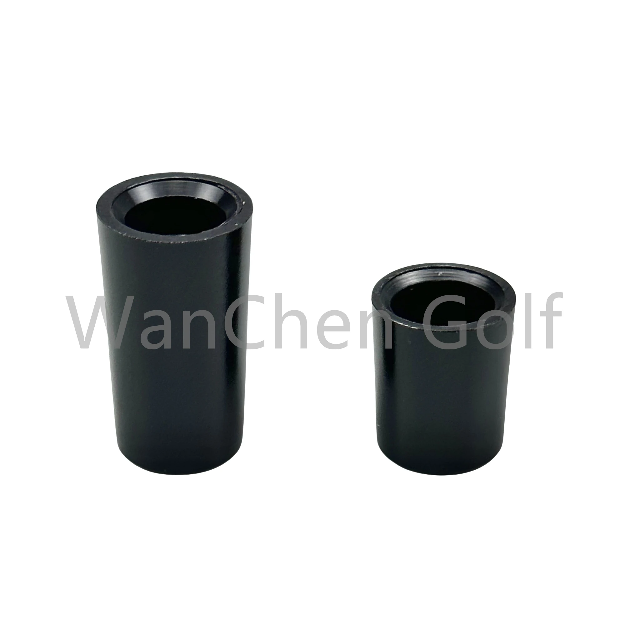 Golf Club Shaft Assembling Accessories all black Sleeve Ferrules Fit Driver Fairway Wood Hybrid Carbon Irons Shaft Club Head 3