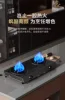 Midea T3 Gas Stove, Mini Kitchen Natural Gas Liquefied Gas Tabletop Stove with Dual Burner 3