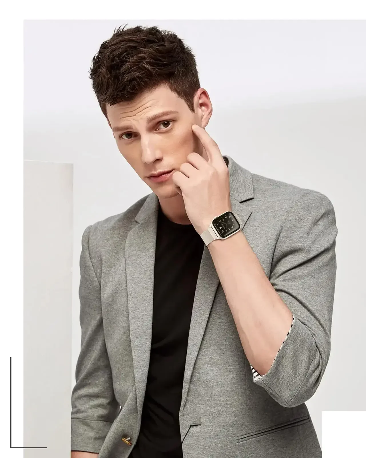 Elegant Milanese Stainless Steel Watch Strap Bracelet