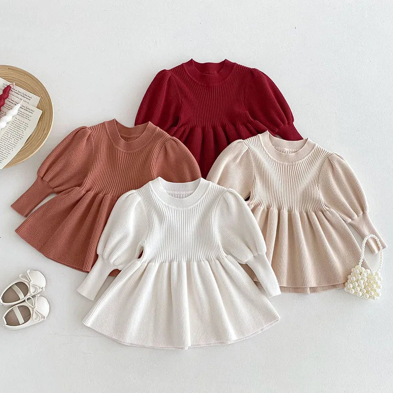 Girls Knitted Sweater Pullover for Kids