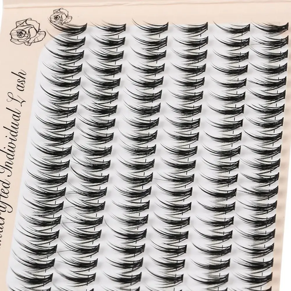 

120 Clusters New Natural Segmented DIY Extension Lashes Mix Eyelashes Individual Cluster Eyelashes Volume