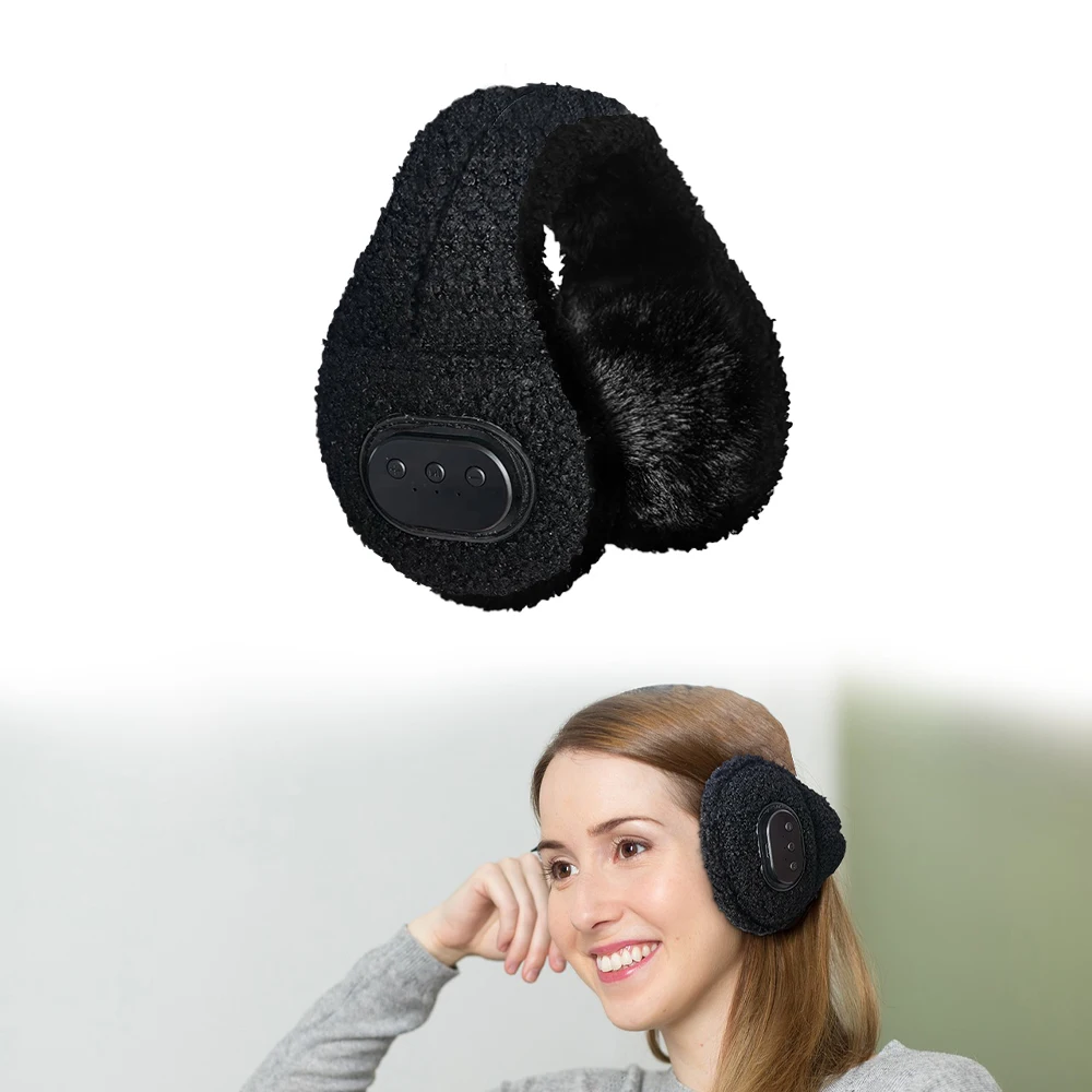 thumbnail image 2 of GRNSHTS Bluetooth Ear Muffs Headphones Ear Warmers, Gift For Men 2 of 11