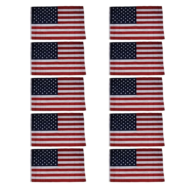 

10X рекламный американский флаг США-150X90 см (100% соответствует изображению)