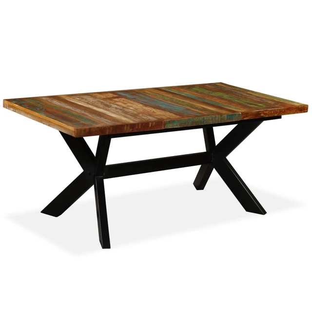 Mesa comedor estilo industrial madera reciclada -Mesas Comedor