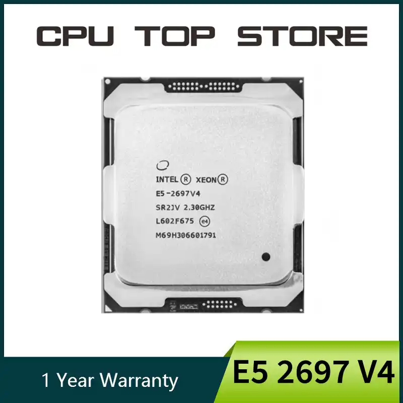 Intel Xeon E5-2697V4 SR2JV 2個セット 動作確認済み Amazon | Intel Xeon プロセッサー E5-2697 v4 SR2JV 18コア 2.3