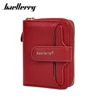 Portefeuille pour femme Baellerry, élégant, avec fermeture éclair, multifonctionnel, blocage RFID, 6 emplacements pour cartes et poche à monnaie, cadeau minimaliste 1