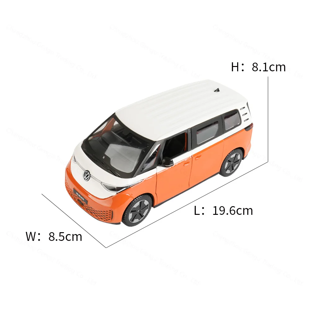Maisto 1:24 Volkswagen 2023 ID.Buzz Static Die Cast Vehicles Collectible Model Car Toys 3