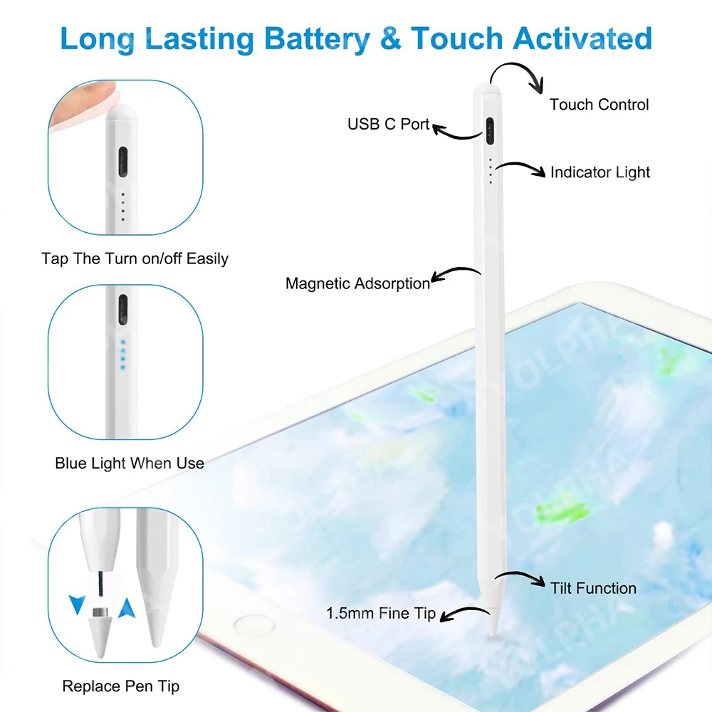 Universal Touch Screen Stylus Pen