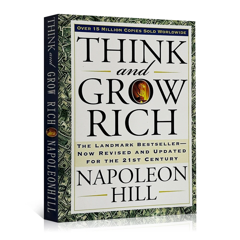 

Think and Grow Rich Napoleon Hill Classic Inspirational Book Original English Version of Thinking and Getting Rich Libros Livros