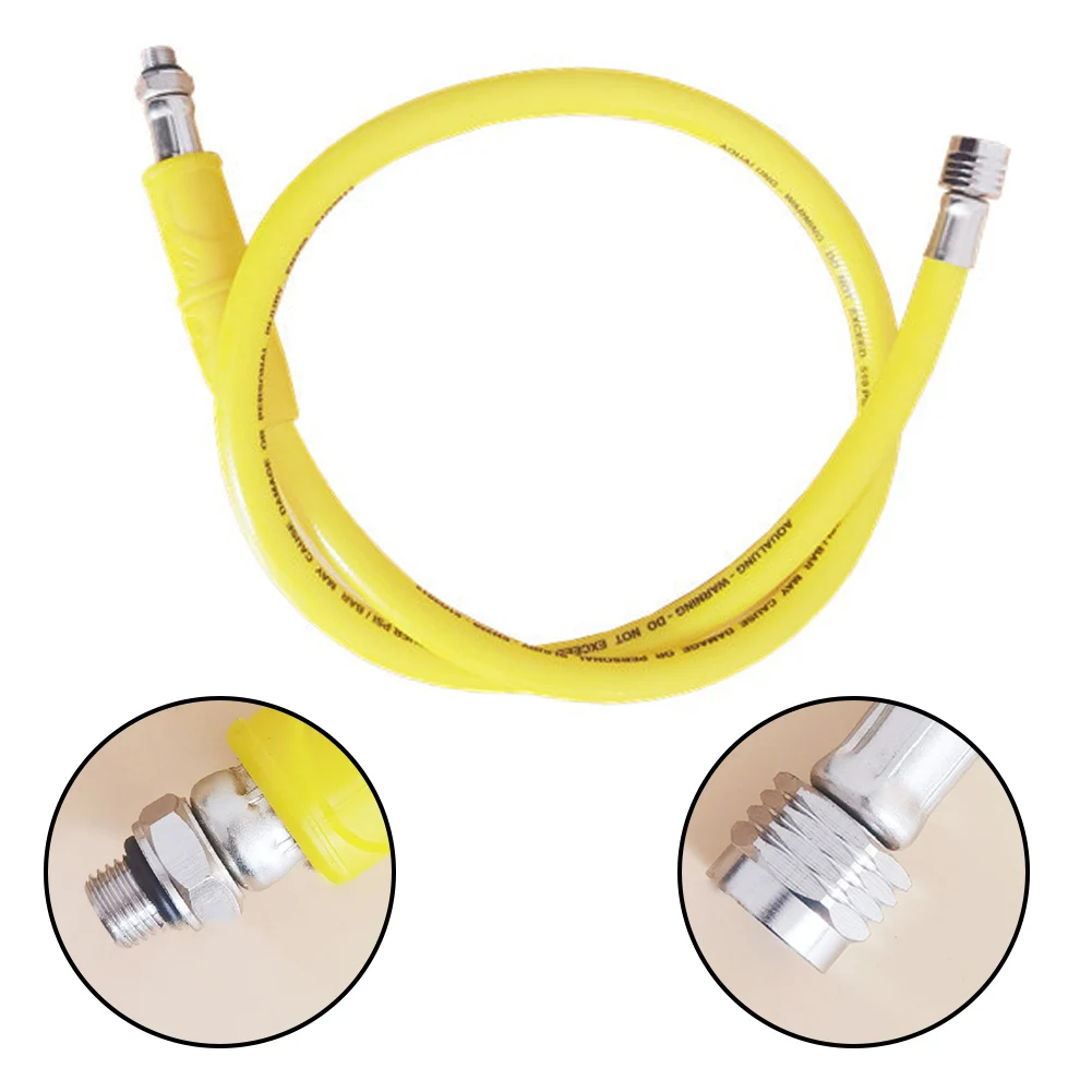 

Practical Quality Durable New Pressure Hose Part Medium Hose Pressure Professional Regulator Scuba Yellow 90cm