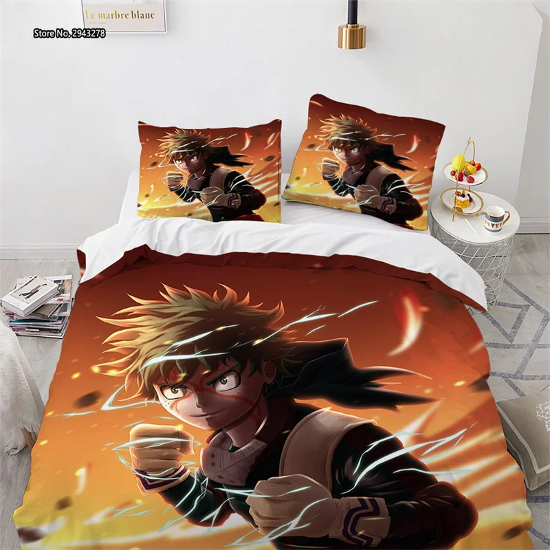 My Hero Academy Digital Printed Home Textile Bedroom Decorated Multi-size Duvet Comforter Pillowcases 2/3pcs