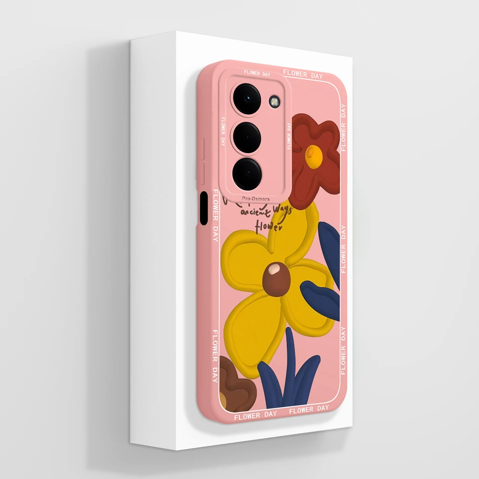 Adorable Girl Avocado Soft Back Cover - Trendy Fall Prevention Case