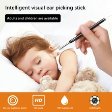 

WUWU Medical In Ear Cleaning Endoscope Spoon Mini Camera Ear Picker HD Camera Otoscope Borescope Support Android PC Ear Care