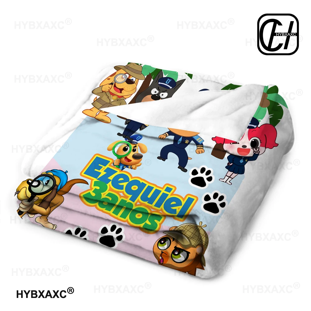 Sheriff Labrador Blanket Soft Warm Flannel Throw Blanket Plush for Bed Living room Picnic Travel Home Couch 6