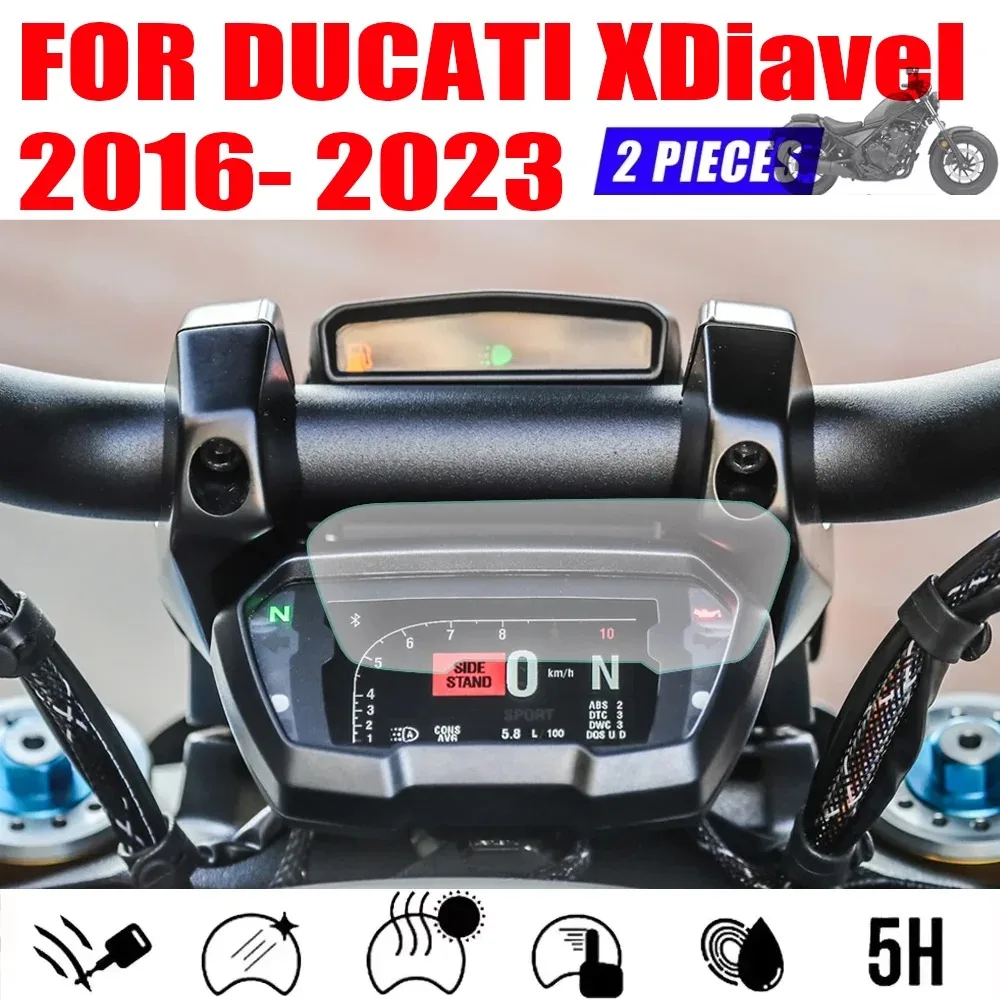 Premium Motorcycle Dashboard Screen Protector Film