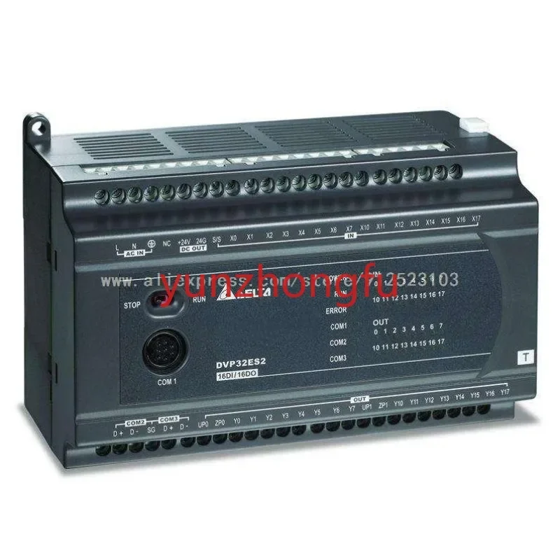 

DVP32ES200T DVP32ES200R PLC ES2 series 24VDC 16DO relay output Original new digital quantity module