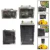 Food Dehydrator Vegetables Dryer Adjustable Compact Fruit Dryer Machine Dryer Machine for Snack for Kitchen Flowers Meat Beef 3