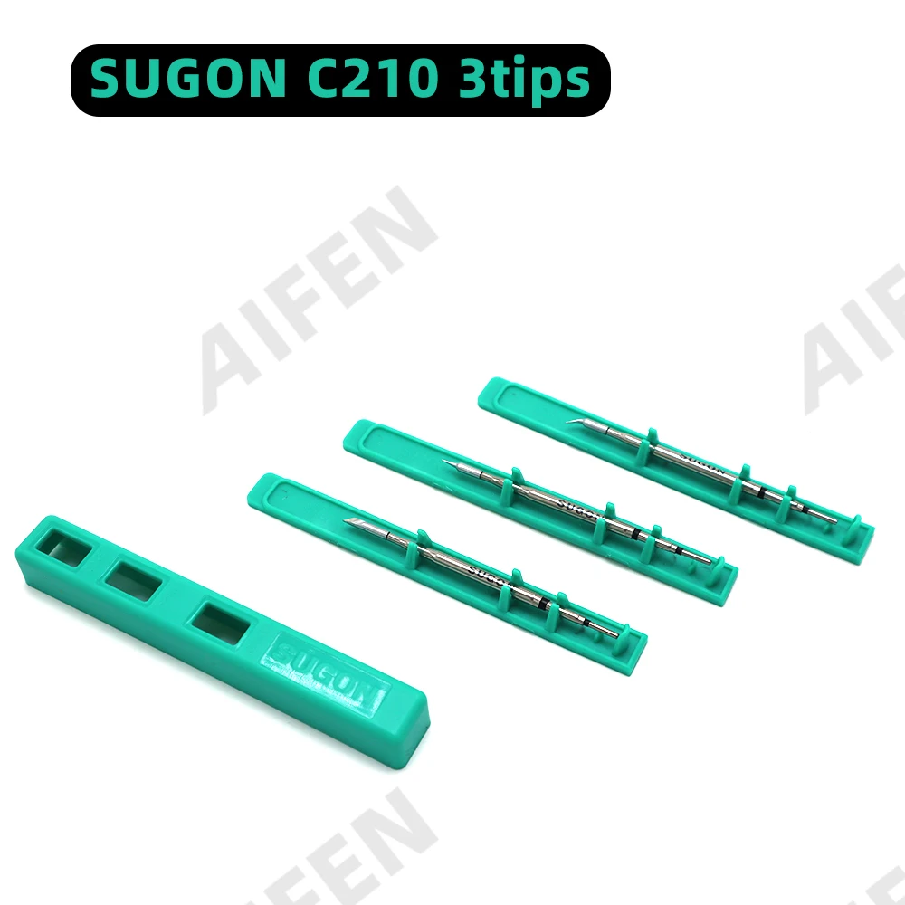 

Универсальные наконечники для паяльника SUGON C210, совместимые с оригинальной паяльной станцией JBC, ручка T210, бессвинцовый нагревательный сердечник