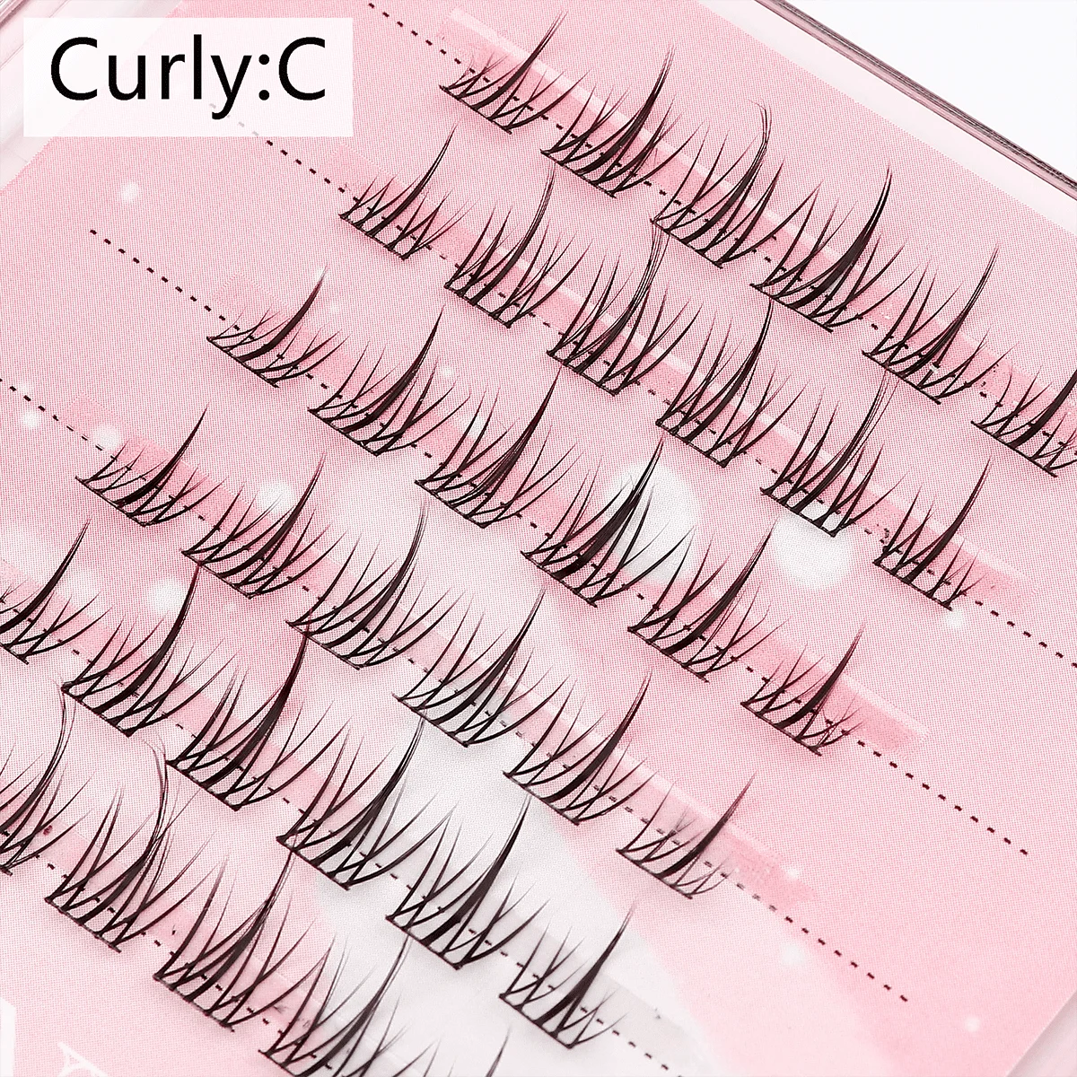 Wispy Ӵ ͽټ ŰƮ,   C  Ŭ Ӵ,  Ȧ Ŭ, ȥ   Ӵ, 9-12mm, 72 