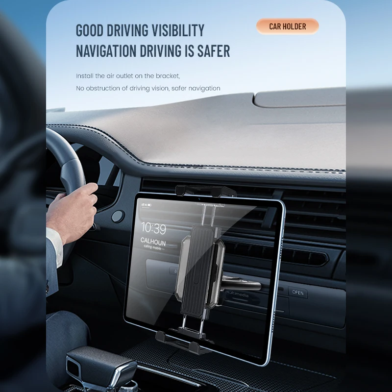Universal Car cd Slot Suporte para Tablet Suporte de Montagem para Ipad Pro Air 11 Xiaomi Samsung Huawei Tab Gps Rotação 360 ° 413 - Imagem 3