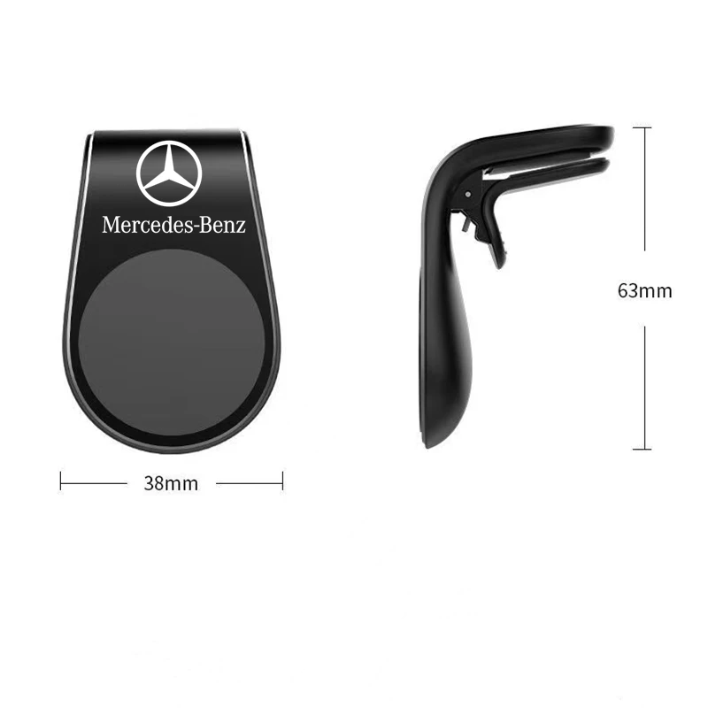 Magnetic Car Phone Holder Air Vent Clip Mount Cellphone GPS Holder for Mercedes Benz New B/C/E Class A Class C200L GLC GLK CLA phone holder,mobile phone holder