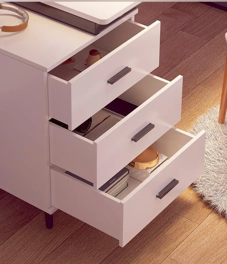 مكتب تنفيذي مع خزانة تخزين 120x60 سم