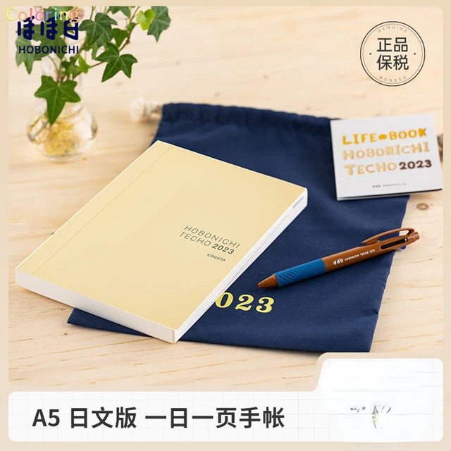 Hobonichi Techo Cousin Book Japanese Monday-Start, 544 Pages, Tomoe River  Paper Is Light, Durable, and Comfortable To Write. - AliExpress