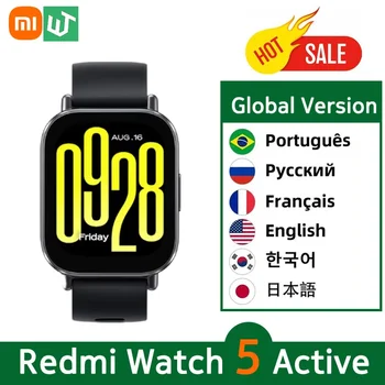 Xiaomi Redmi Watch 5 Active Global Version Smartwatch 2'' Display Bluetooth Calling 470mAh Battery 18 Days 140+ Sports Mode 5ATM 1