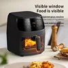 8L AirFryer Visual intelligent household flip fryer, oil-free multifunctional multi-layer oven Air Fryers 220V 110V 4