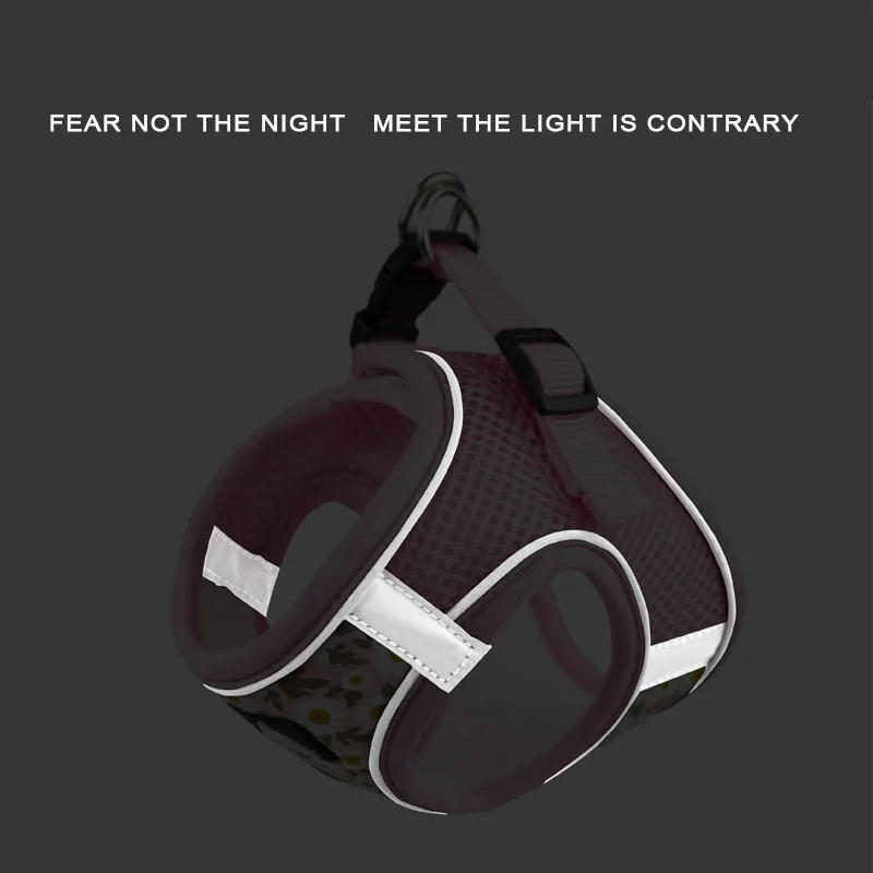 Breathable Mesh Harness And Leash 2