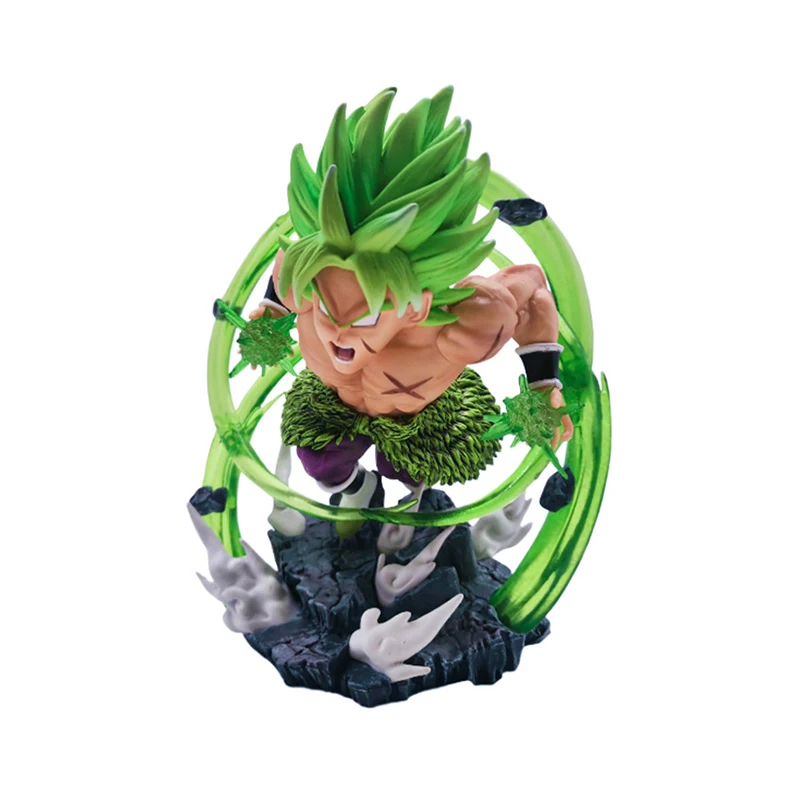 Bandai Dragon Ball Broli Figure 4A Generazione Leggenda Super Saiyan Charge Pvc Anime Model Collection Statue Decorazioni Giocattoli