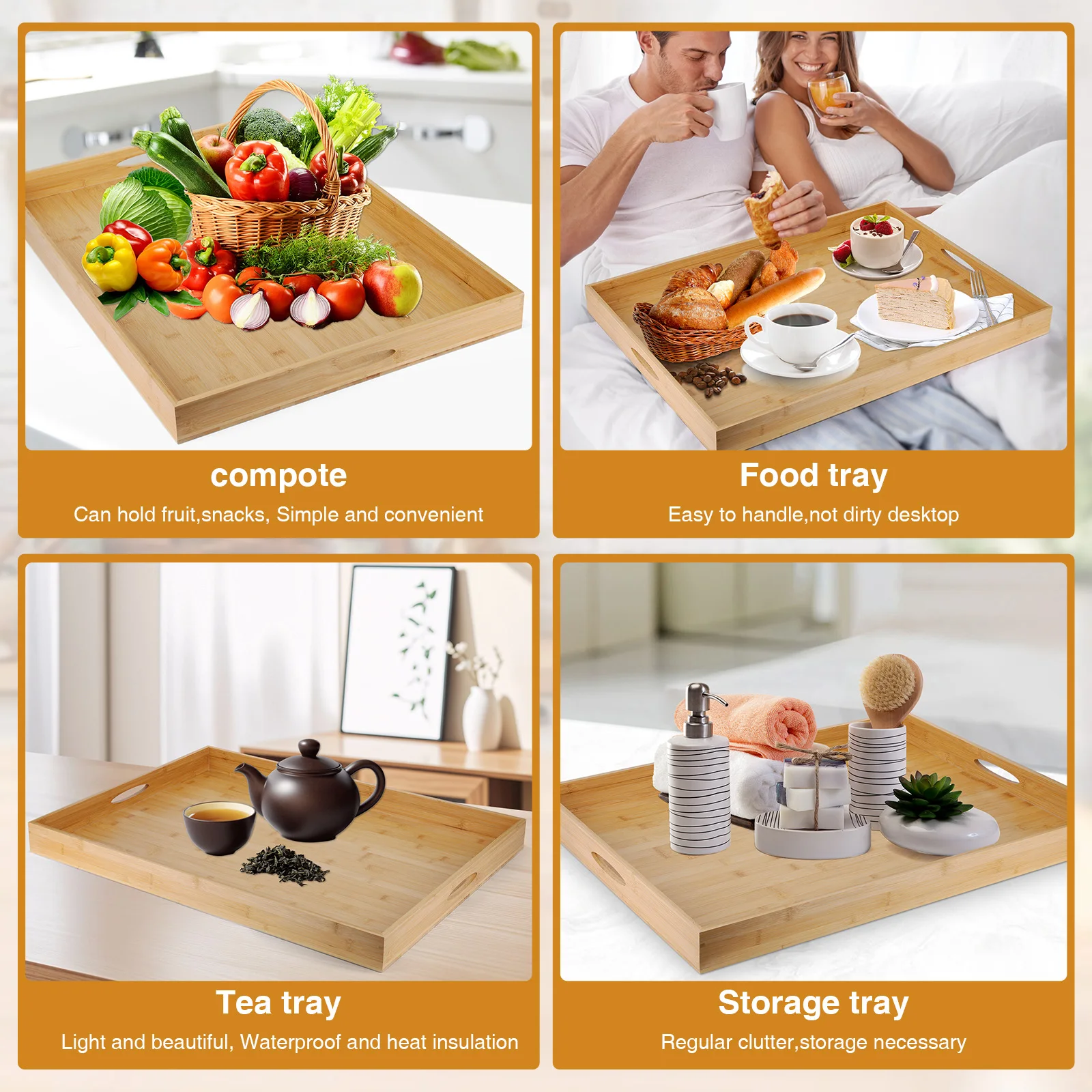 Bamboo Sink Cover RV Stove Top Cover Multi-Purpose Counter Space Top Covers Space-Saving Stove Top Cutting Board for Gas Burners