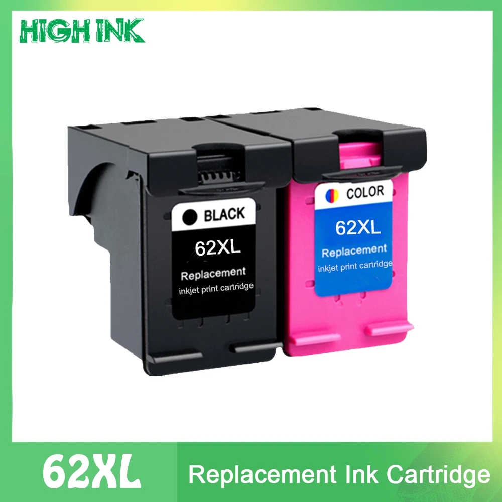 Vijf wacht Gladys 62xl Refilled Ink Cartridge Replacement For Hp 62 Xl Hp62 For Hp Envy 5640  Officejet 200 250 5540 5740 5542 7640 Printer - Ink Cartridges - AliExpress