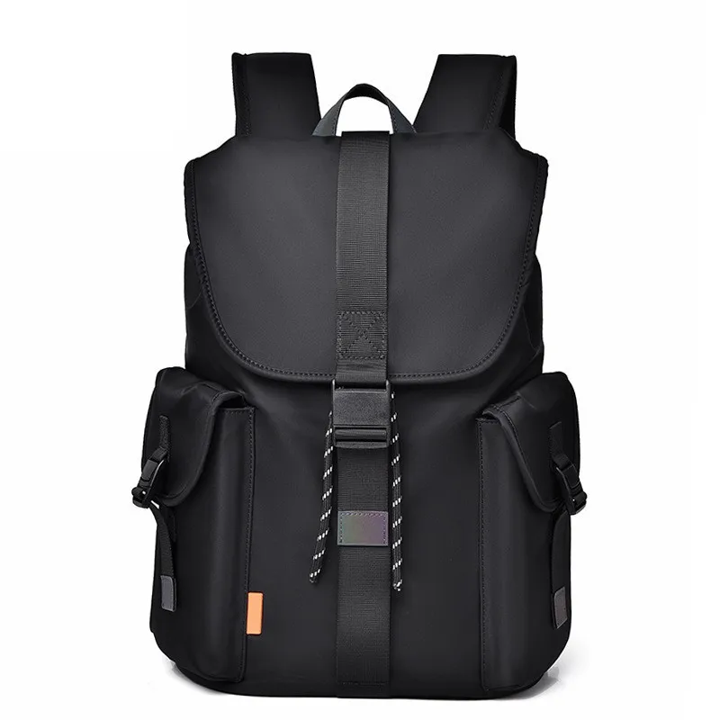 New Large-capacity Shoulder Bag, Casual Simple Backpack, Solid Color Korean School Bag, Outdoor Sports Trip